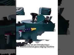 Máquina de acabamento de vidro de aço inoxidável para resultados perfeitos