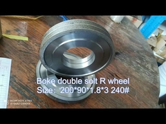 Directamente do fabricante: Rodas de diamante de duplo sulco premium para máquinas de dupla borda redonda - Sharp