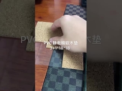 Proteção de superfícies de móveis com almofadas de cortiça auto-aderentes espessura natural 1/8 polegada