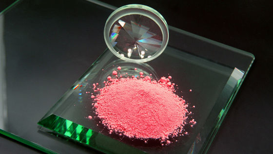 Pulverizador de vidro para máquina de processamento de vidro usar cor vermelha