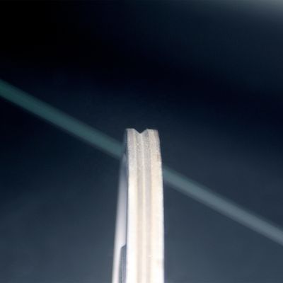 150 mm de vidro Flat V forma de diamante de moagem para máquina de bordar
