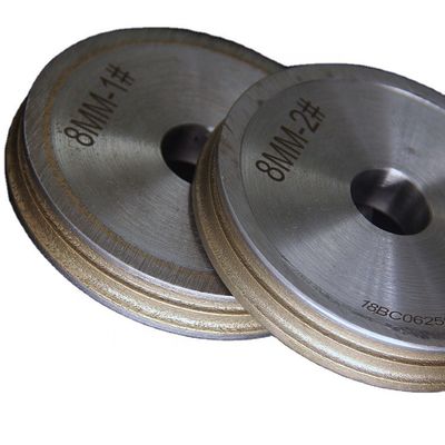 Rodas de moagem de diamantes de tamanho integral para máquinas de convecção de bordas de vidro