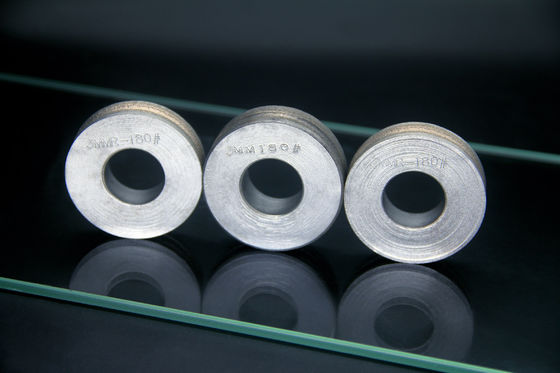 BOKE mini tamanho lápis borda borda redonda vidro borda pedra diamante moagem roda máquina CNC