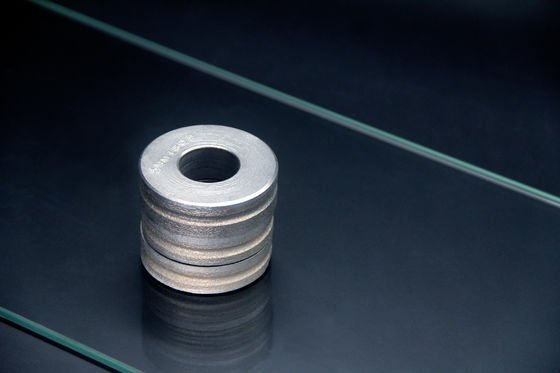 BOKE mini tamanho lápis borda borda redonda vidro borda pedra diamante moagem roda máquina CNC