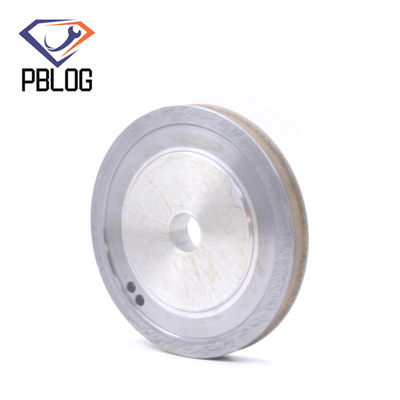 Roda de vidro de perfil de diamante Roda plana de diamante para maquina biseladora de vidro