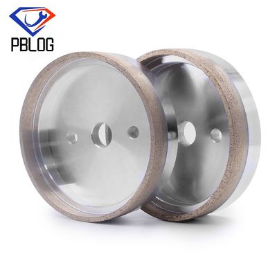 Telas afiadas de borda de chamfering de diamante de moagem de roda ferramentas de vidro
