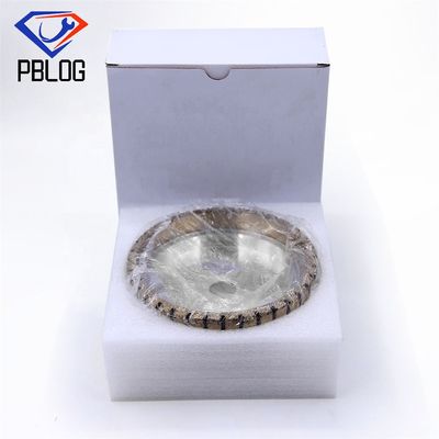 Máquina de Bevel Borda de vidro Rodas de diamante de moagem semi-segmentadas