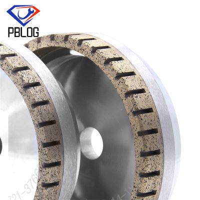 Máquina de Bevel Borda de vidro Rodas de diamante de moagem semi-segmentadas