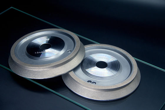 150 45 ângulo roda de moagem de borda reta diamante para processamento de vidro boa qualidade