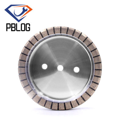 PBLOG Roda de moagem de diamante Máquina de moagem de borda de vidro Disco abrasivo afiado Forma de taça por atacado