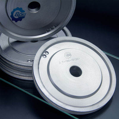 Fábrica Boke 8In Cbn 200mm lápis abrasivo de borda de diamante moagem de roda
