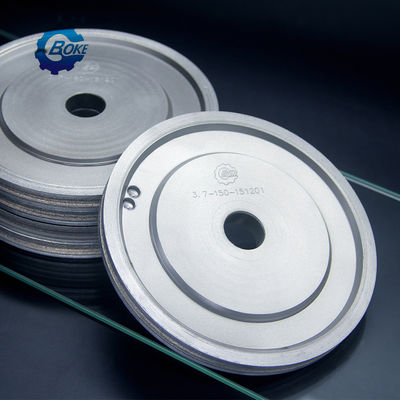 Boke 200mm 8in Grinder Beveling Diamond Abras Diamond Peripheral Wheel para vidro