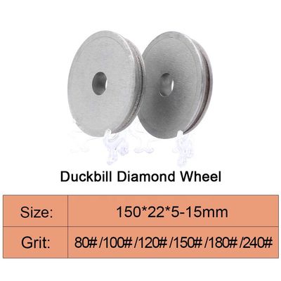 Ferramentas de borda de vidro de roda de diamante para máquina de moagem de forma
