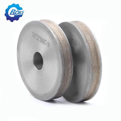 Boke Wholesale 150mm 6 polegadas Diamante em forma de V de moagem plana Diamante de vidro de roda