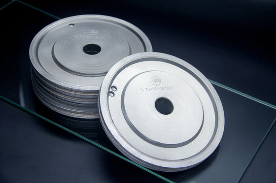 PBLOG Estilo sinterizado camada de trabalho espessa pequeno lote personalizado estável roda de moagem de diamantes adequado para centro CNC de vidro
