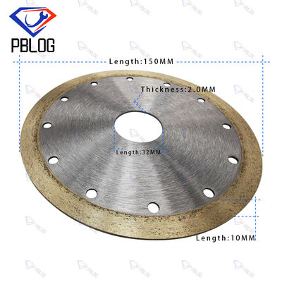 PBLOG Máquinas de corte de vidro de lâmina circular de diamante