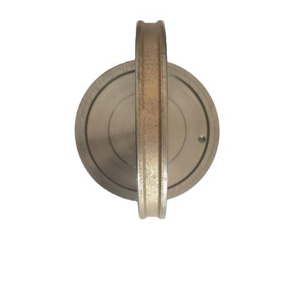 Roda de moagem de diamantes de borda plana para máquinas CNC de processamento de borda de vidro