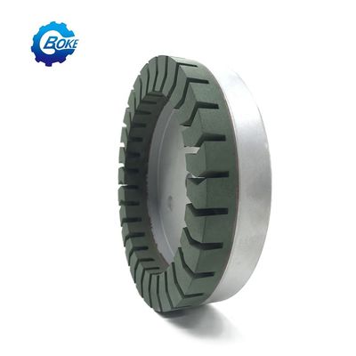 Roda de ligação de resina de diamante segmentada de forma de turbo verde de alta qualidade