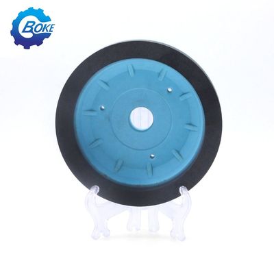 Fábrica de venda a granel roda de moagem de resina de copo azul para máquina de beveling de vidro