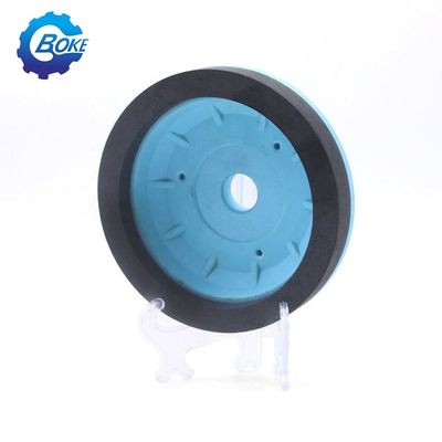 Fábrica de venda a granel roda de moagem de resina de copo azul para máquina de beveling de vidro