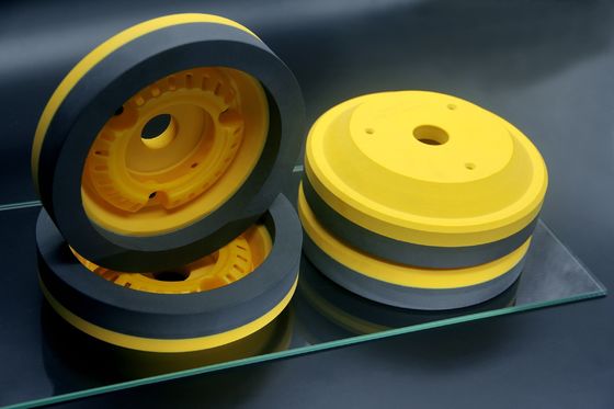 Fabrica de vendas directas Processamento de vidro de borda China Roda de resina de diamante