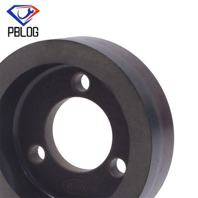 Fabricação de vidro para descascar bordas para moer rodas de resina de borracha