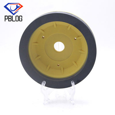5.9 polegadas rodas de polimento de borda convexa para moagem rodas de polimento de borda