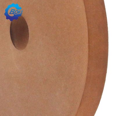Rodas de polir de borracha de perfil áspero de forma plana BK para máquina de esferográfica de vidro
