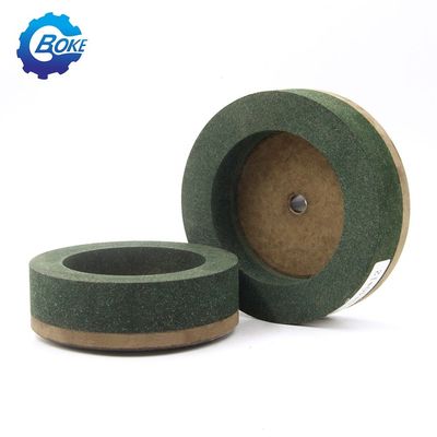 Bom desempenho Forma de taça verde 150mm Bk Polishing Wheel para máquina de bordar