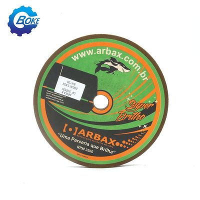 150 mm 200 mm Brasil BK ARBAX roda de polir plana ferramentas de processamento de vidro