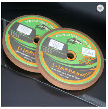 150 mm 200 mm Brasil BK ARBAX roda de polir plana ferramentas de processamento de vidro