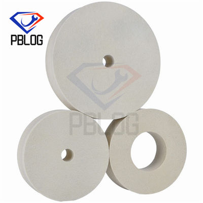 Fabricante personalizável Ferramenta de polimento de vidro cerâmica de metal lã Roda de polimento de feltro