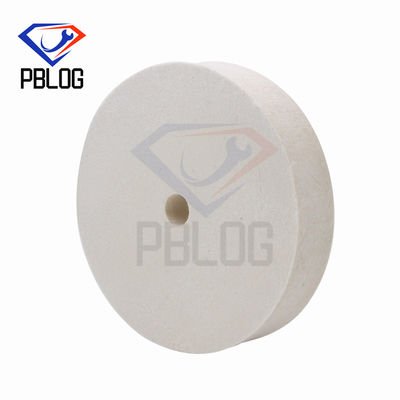 Fabricante personalizável Ferramenta de polimento de vidro cerâmica de metal lã Roda de polimento de feltro