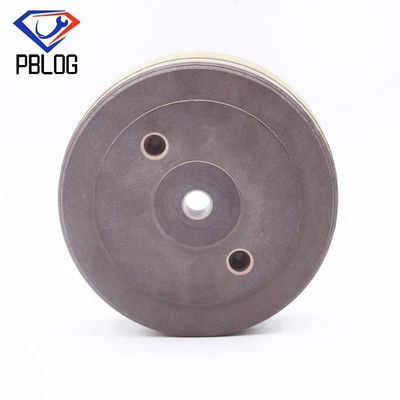 Roda de polir bordas de vidro em forma de tigela de borracha