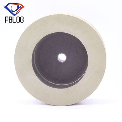 Roda de polir bordas de vidro em forma de tigela de borracha