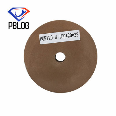 Popular venda quente Disco de borracha de borda paralela BK polir Remover vidro Roda de moagem