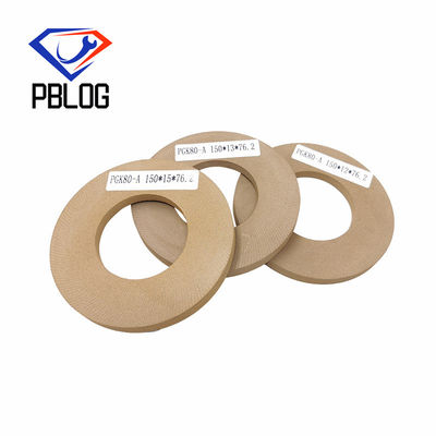 Popular venda quente Disco de borracha de borda paralela BK polir Remover vidro Roda de moagem