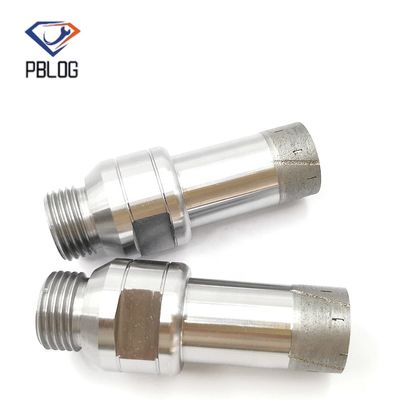 Molhado e Seco Diamante Perfurador Bit Conjunto Obertor de Buracos Para Marmo de Vidro