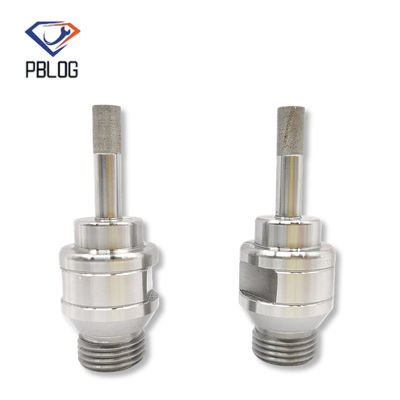 Perfurador de banco afiado Espiral Diamante Perfurador Bits Furação Serrada