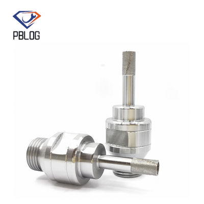Perfurador de banco afiado Espiral Diamante Perfurador Bits Furação Serrada