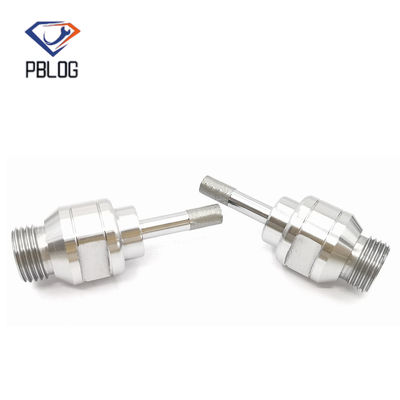Perfurador de banco afiado Espiral Diamante Perfurador Bits Furação Serrada