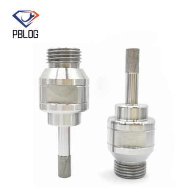 Perfurador de banco afiado Espiral Diamante Perfurador Bits Furação Serrada