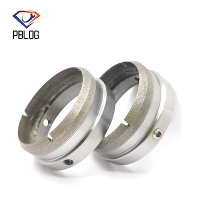 PBLOG Diamante de perfuração camfering cobertura de vidro ferramentas de hardware conjunto de camfering oco