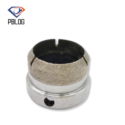 PBLOG conjunto de chamfering oculto de perfuração de diamantes chamfering cobrir ferramentas de hardware de vidro