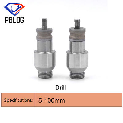 Bocados de broca de vidro Diamond Drill Bits Plating pequeno substituível da aglomeração