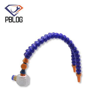 Fábrica de venda por grosso de peças mecânicas de plástico tubo de refrigeração dobrável tubo flexível
