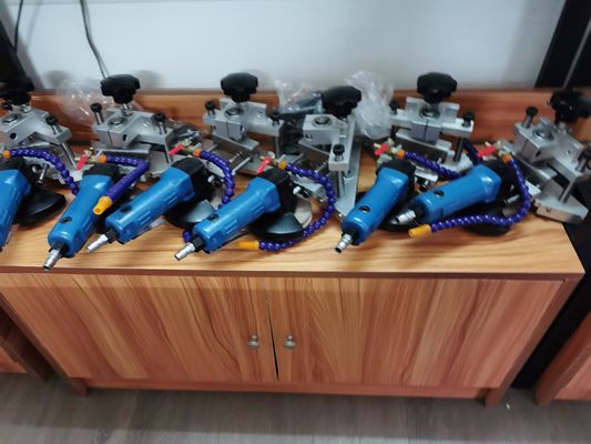 PBLOG Máquina de chamfering pneumático Máquina de processamento de vidro mais rápido e mais fácil