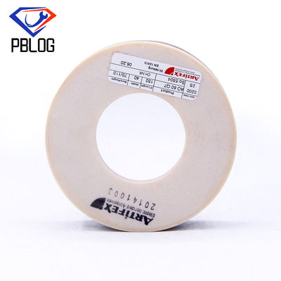 Roda de lustro de borracha de lixamento de borracha importada da roda de moedura 150mm do copo da roda