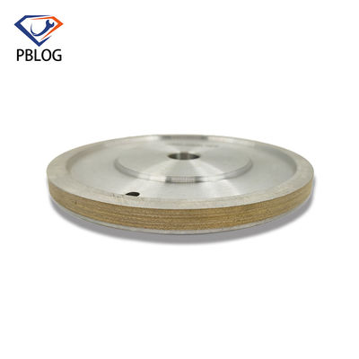DPE Grit Diamond Grinding Wheel Double Groove que processa a alta velocidade