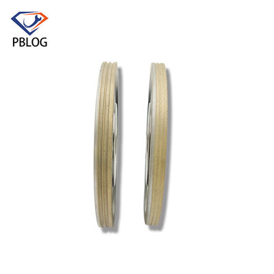 Grit Round Edge Grinding Wheel 35 - 200MM aglomerou Diamond Wheel feito sob encomenda